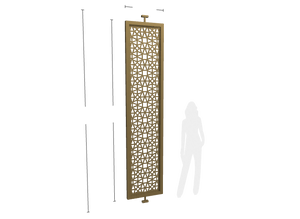 Custom Room Divider - Single Leg